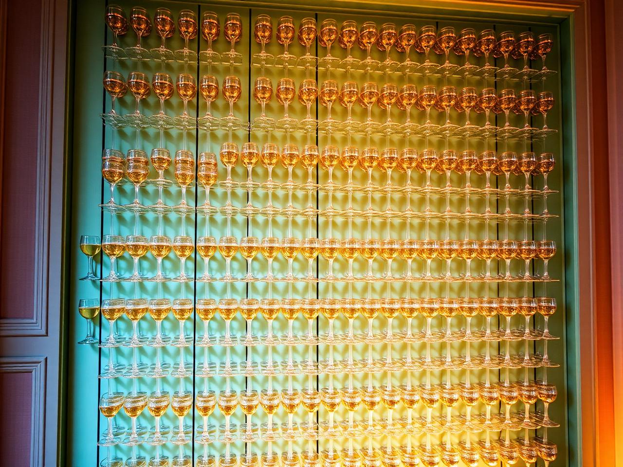 Champagne Wall