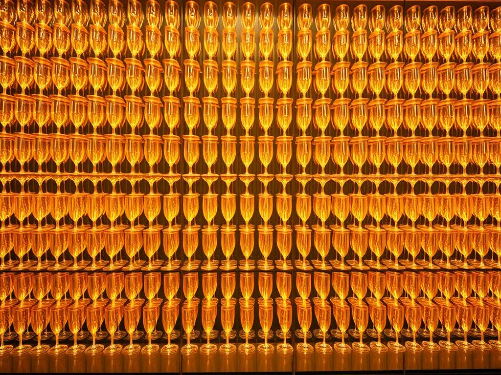 Champagne Wall