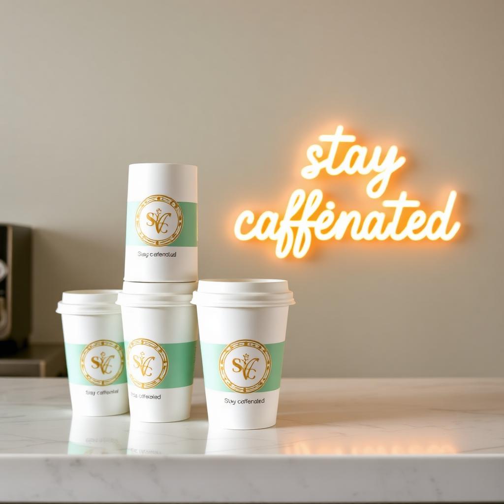 Custom branded wedding cups
